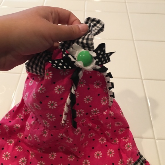 💗EUC💗2T Floral Ruffle Trim Toddler Girls Dress 💗 - Picture 6 of 7